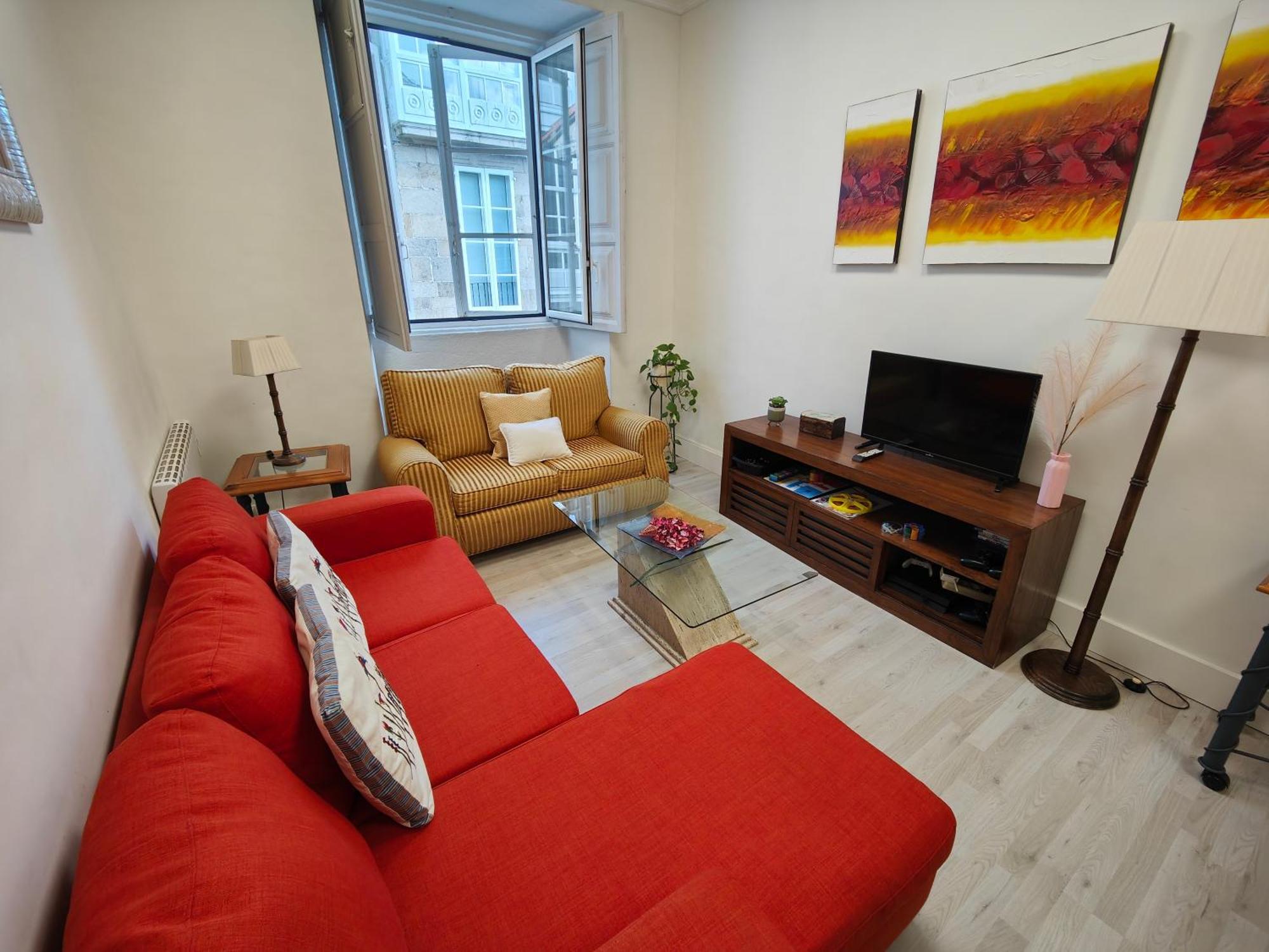 סנטיאגו דה קומפוסטלה Rua Nova Apartment 28, 3 Dormitorios, Wifi, Ps4 Y Netflix, A 200M Catedral מראה חיצוני תמונה