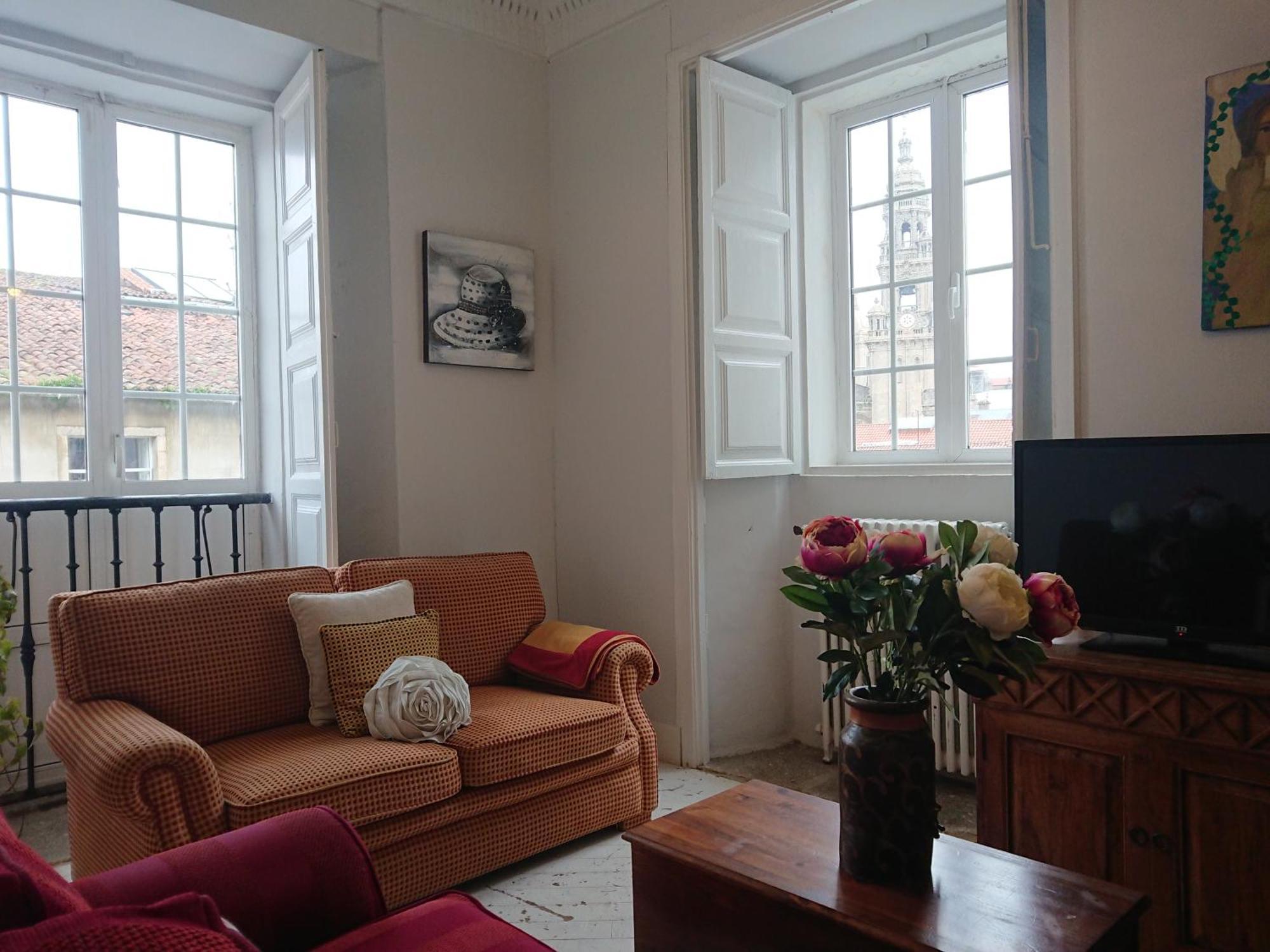 סנטיאגו דה קומפוסטלה Rua Nova Apartment 28, 3 Dormitorios, Wifi, Ps4 Y Netflix, A 200M Catedral מראה חיצוני תמונה
